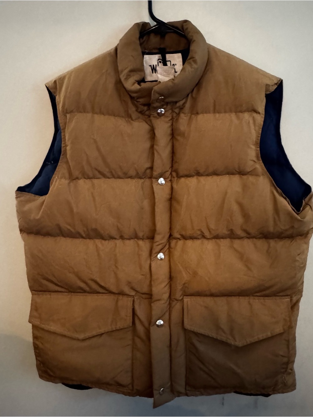 Vintage 70s/80s Woolrich 21053 Down Puffer Vest Men’s Large